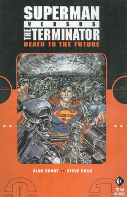 Book cover for Superman vs. Terminator