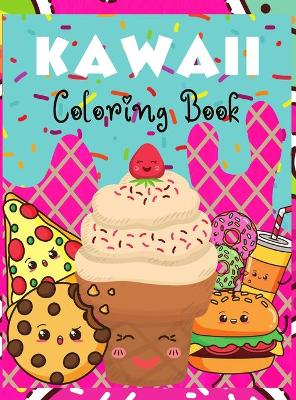 Book cover for Kawaii Coloring book