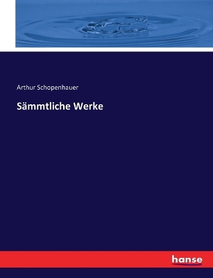 Book cover for Sämmtliche Werke