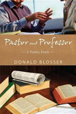 Book cover for Pastor and Professor