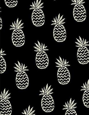 Book cover for Stylish Pineapple Composition Book