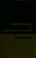 Book cover for Public Relations for Management Success