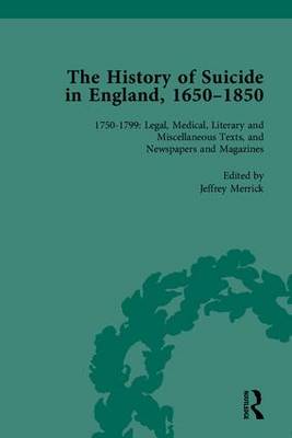 Book cover for The History of Suicide in England, 1650-1850, Part II