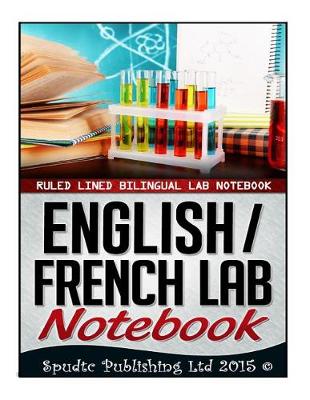 Book cover for English / French Lab Notebook