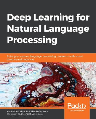 Book cover for Deep Learning for Natural Language Processing