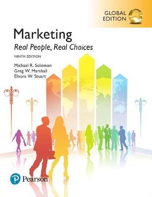 Book cover for Marketing: Real People, Real Choices plus Pearson MyLab Marketing with Pearson eText, Global Edition