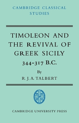 Cover of Timoleon and the Revival of Greek Sicily