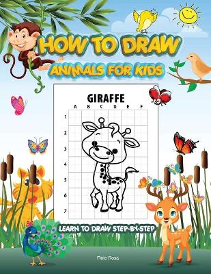 Book cover for How to Draw Animals for Kids