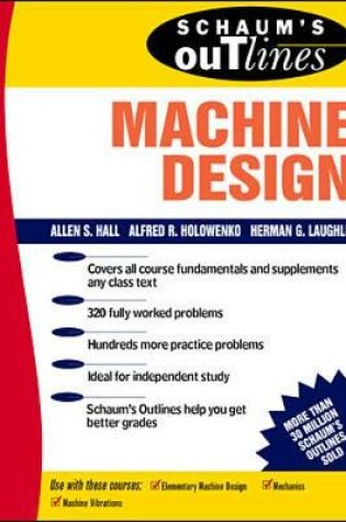 Cover of Schaum's Outline of Machine Design