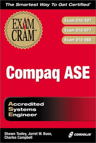 Book cover for Compaq ASE Exam Cram