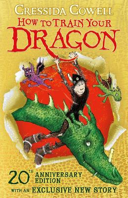 Book cover for How to Train Your Dragon 20th Anniversary Edition