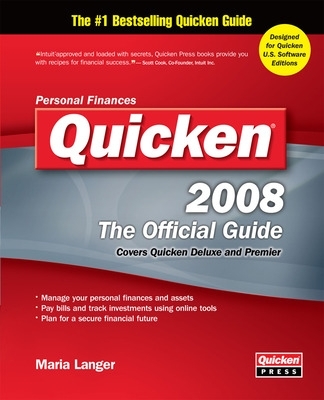 Book cover for Quicken 2008 The Official Guide