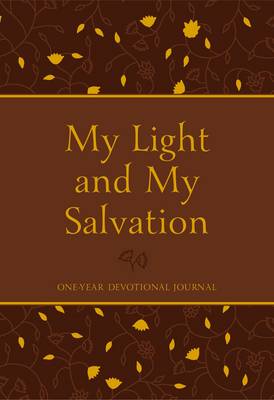 Book cover for My Light and My Salvation: One Year Devotional Journal