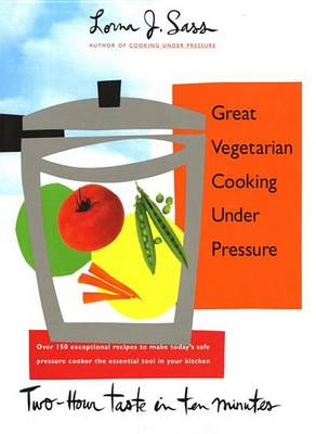 Book cover for Great Vegetarian Cooking Under Pressure