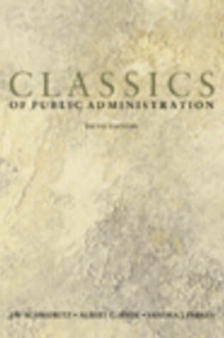 Cover of Classics Publ Admin 5e