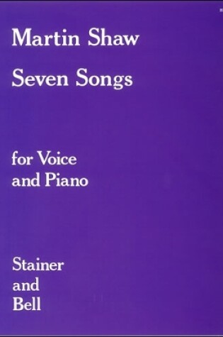 Cover of Seven Songs for Voice and Piano