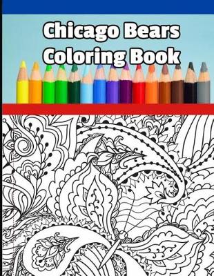 Book cover for Chicago Bears Coloring Book