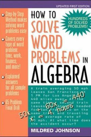 Cover of How to Solve Word Problems in Algebra: A Solved Problems Approach