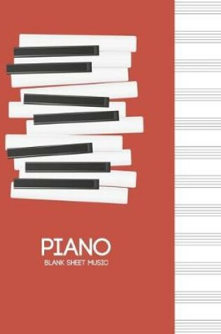 Cover of Piano Blank Sheet Music