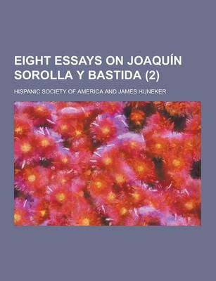 Book cover for Eight Essays on Joaquin Sorolla y Bastida (2)