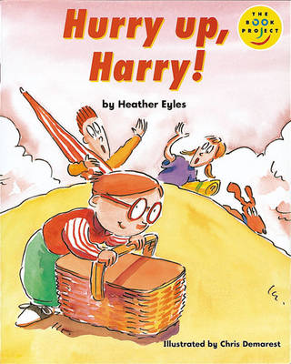 Book cover for Hurry Up Harry Extra Large Format Paper