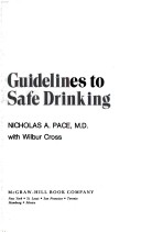 Book cover for Guidelines to Safe Drinking