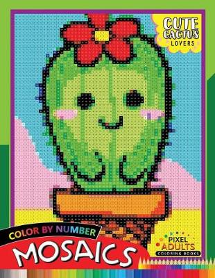 Book cover for Cute Cactus Lovers Mosaic