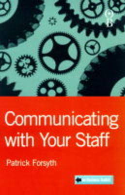 Book cover for Communicating with Your Staff