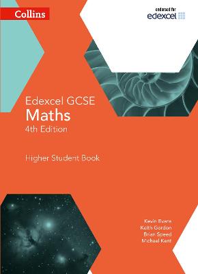 Book cover for GCSE Maths Edexcel Higher Student Book