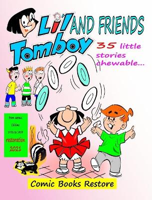 Book cover for Li'l Tomboy and friends - humor comic book