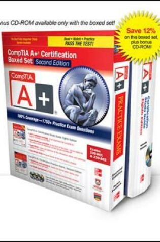 Cover of CompTIA A+ Certification Boxed Set, Second Edition (Exams 220-801 & 220-802)