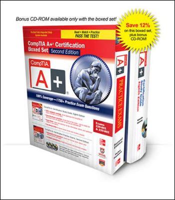 Book cover for CompTIA A+ Certification Boxed Set, Second Edition (Exams 220-801 & 220-802)