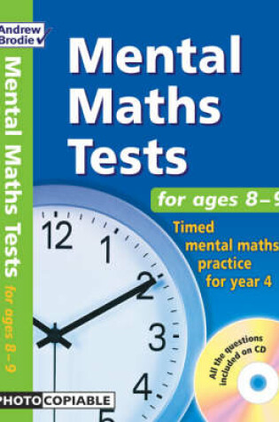 Cover of Mental Maths Tests for Ages 8-9