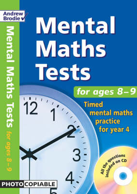 Cover of Mental Maths Tests for Ages 8-9