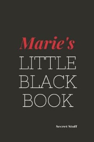 Cover of Marie's Little Black Book