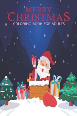 Cover of Merry christmas coloring book for adults