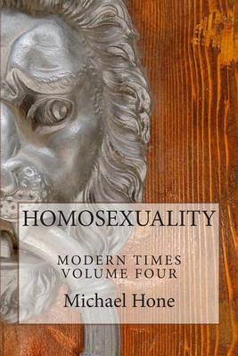 Book cover for HOMOSEXUALITY Modern Times Volume Four