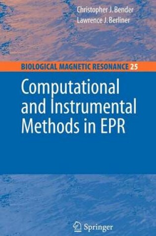 Cover of Computational and Instrumental Methods in EPR