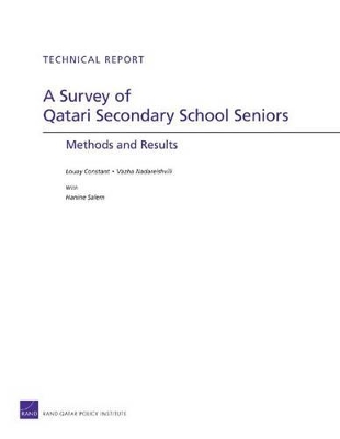 Book cover for A Survey of Qatari Secondary School Seniors
