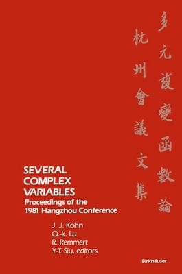 Book cover for Several Complex Variables