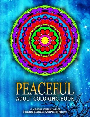 Book cover for PEACEFUL ADULT COLORING BOOK - Vol.12