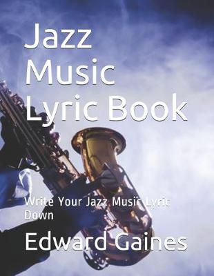 Book cover for Jazz Music Lyric Book