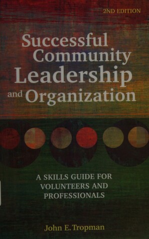 Book cover for Successful Community Leadership and Organization