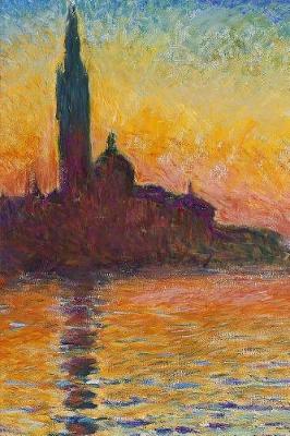 Book cover for San Giorgio Maggiore at Dusk by Claude Monet Journal