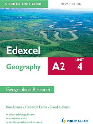 Book cover for Edexcel A2 Geography Student Unit Guide New Edition: Unit 4 Contemporary Geographical Issues