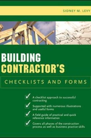 Cover of Building Contractor's Checklists and Forms