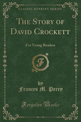 Book cover for The Story of David Crockett