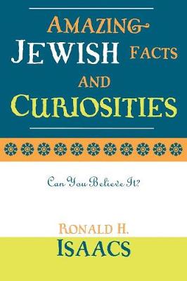 Book cover for Amazing Jewish Facts and Curiosities