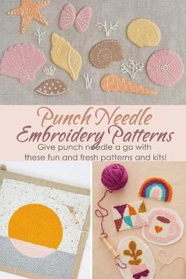 Book cover for Punch Needle Embroidery Patterns