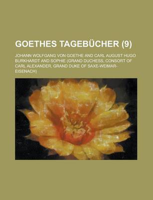 Book cover for Goethes Tagebucher (9 )